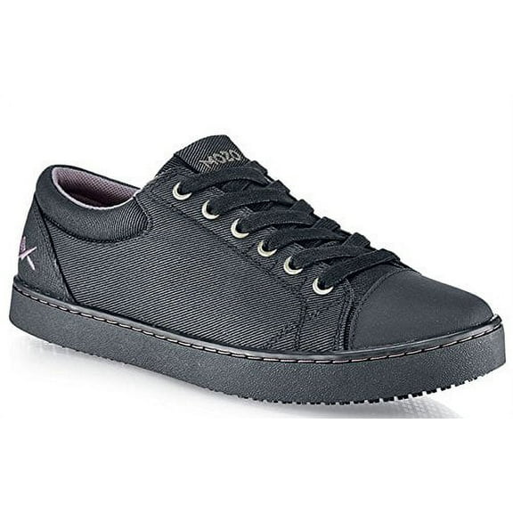 Shoes For Crews MOZO Grind, Men's Slip Resistant Work Shoes Sneakers, Black