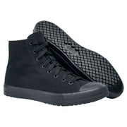 Shoes For Crews Pembroke, Mens, Womens, Unisex Slip Resistant Work Shoes, Water Resistant, Black Canvas