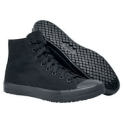 Shoes For Crews Pembroke, Men's, Women's, Unisex Slip Resistant Work Shoes, Water Resistant, Black Canvas