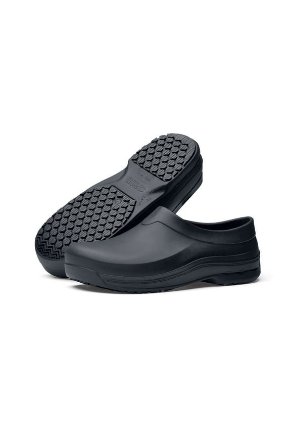 Radium, Men's, Women's, Unisex Slip Resistant Work Clogs, Water Resistant, Black
