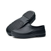 Shoes For Crews Radium, Men's, Women's, Unisex Slip Resistant Work Clogs, Water Resistant, Black
