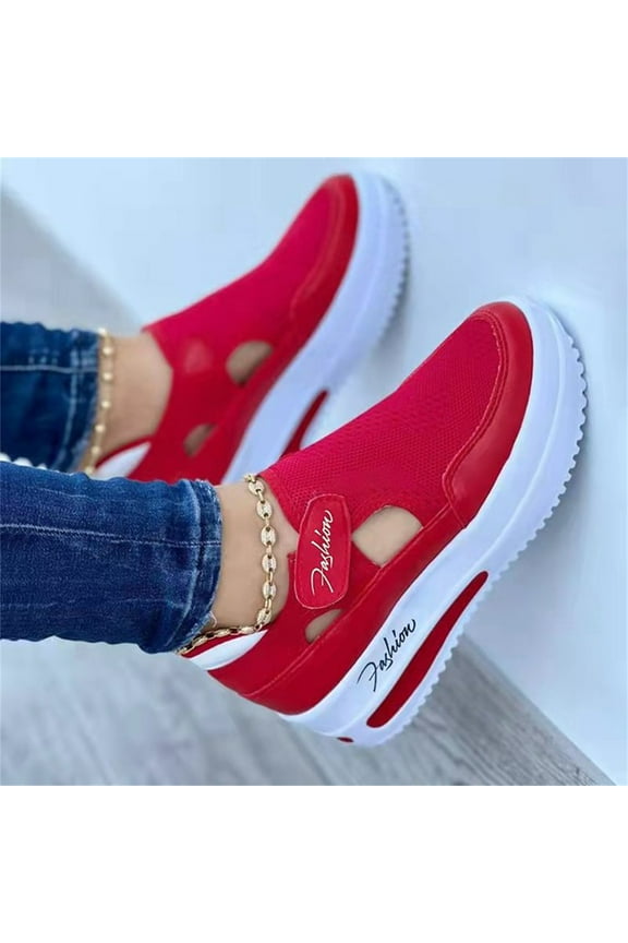 Shoes For Women Sneakers Clearance Sale Walking Shoe Casual Lightweight Comfy Slip On Canvas Loafers