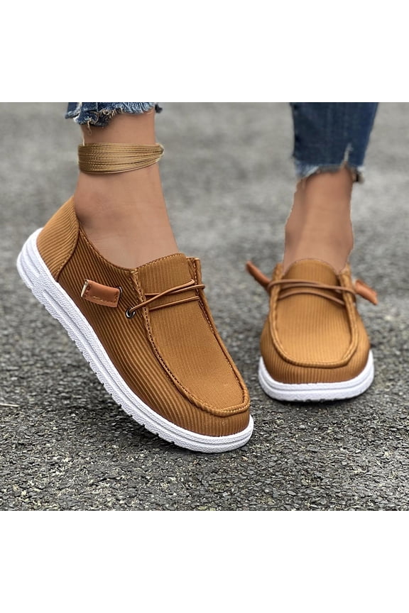 Shoes For Women Sneakers Fashion Canvas Shoes Classic Casual Comfortable Walking Loafers