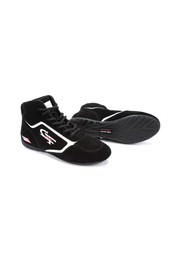 Shoes G-Limit Size 8 Black Midtop