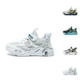 thumbnail image 1 of Shoes for Kids Big Boys Sneakers Boys Sneakers For Kids Lightweight Breathable Mesh Sports Shoes For Daily Wear Outdoor Activities Hiking Picnics Non Comfortable Walking Shoes For Boys Age 5 12, 1 of 8