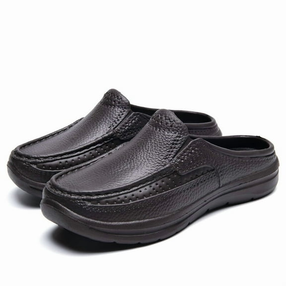Shoes Men's Slippers EVA Kick Driving Shoes Chef Shoes Labor Protection Shoes