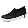 thumbnail image 1 of Shoes Men's Summer New Breathable Shoes A Stirrup Dad Shoes Men's Casual Shoes Fashion Comfortable Men's Shoes 7.5 Black, 1 of 8