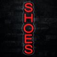 thumbnail image 1 of Shoes Neon LED Sign 6"L x 24"H #32711, 1 of 4