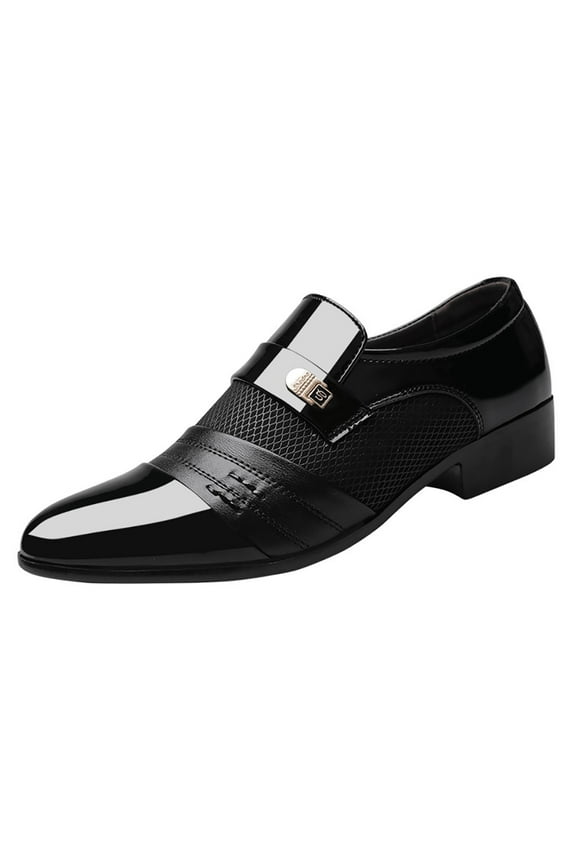 Shoes Shoe Male Suit Casual Leather Shoes for Men Slip on Business Men Comfortable Leather Men Leather Dress Shoes Size 8 Wedding Casual Shoes Men's Classic Leather Men Shoes Leather Shoes