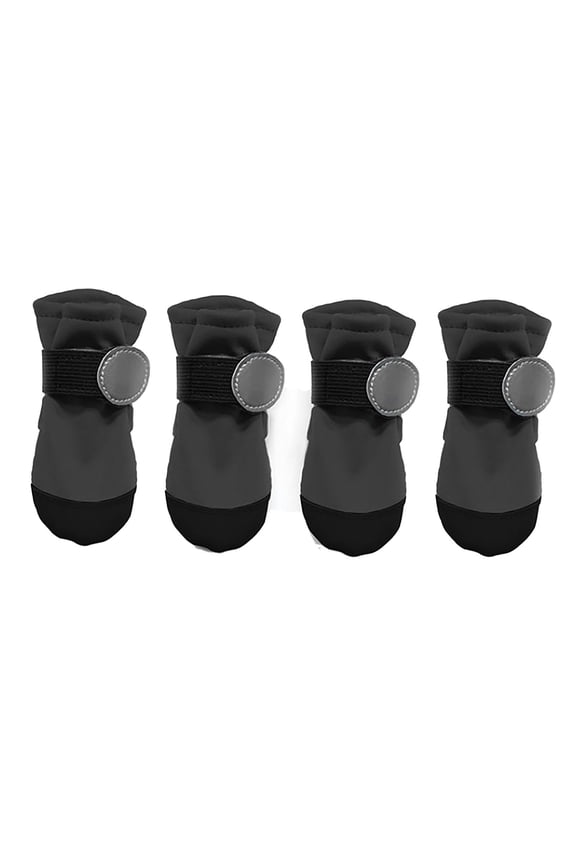 Shoes Slip Reflective Rain Boots For Outdoor Walking All Weather Durable Traction Sole Design 4X4.5Cm Utility