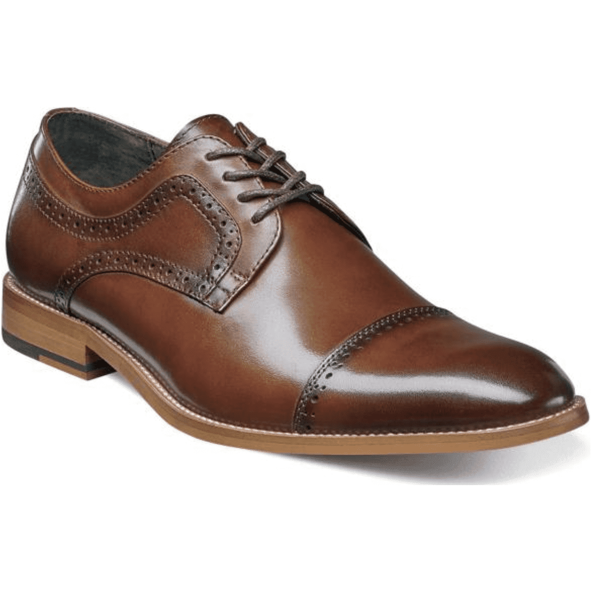 Stacy Adams Wesbridge Cap Toe Oxford in Choco
