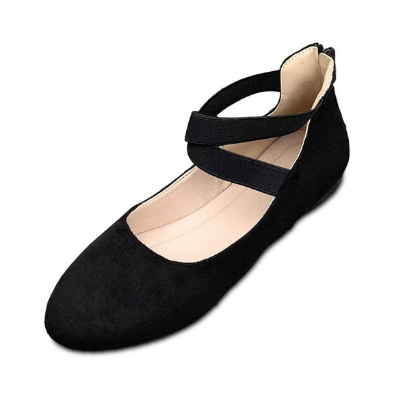 Shoes for Women,Casual Shoes For Everyday Wear Comfortable Closed Toe Design Easy On Style Versatile Flat Footwear For Dresses And All Seasons,Walking Shoes(Size:7.5)