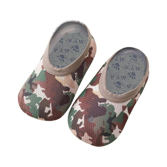 Shoes for Boys Camouflage Socks Baby Floor Shoes Kids Non-Slip Socks Barefoot Boys Boy Tennis Shoes