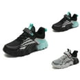 thumbnail image 1 of Shoes for Boys Sneakers Boys Children's Fashion Mesh Lace Up Sneakers Color Matching Casual Comfortable Running Shoes, 1 of 9