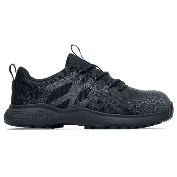 Shoes for Crews Heather II, Women's Nano Composite Toe (NCT) Work Shoes, Slip Resistant, Water Resistant, Black, Size 8.5