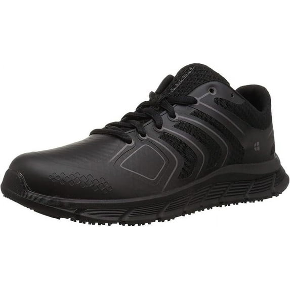 Shoes for Crews Men's Stride Sneaker, Black, 10.5
