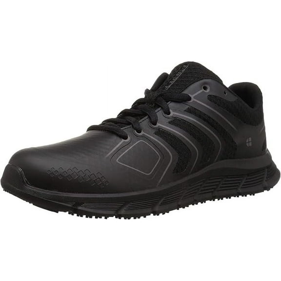 Shoes for Crews Men's Stride Sneaker, Black, 10.5