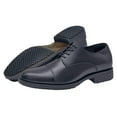 thumbnail image 1 of Shoes for Crews Senator, Men's Soft Toe Uniform Dress and Work Shoes, Slip Resistant, Water Resistant, Black, Size 7, 1 of 5