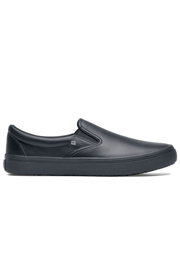 Unisex Merlin Slip Resistant Slip On Leather Sneakers