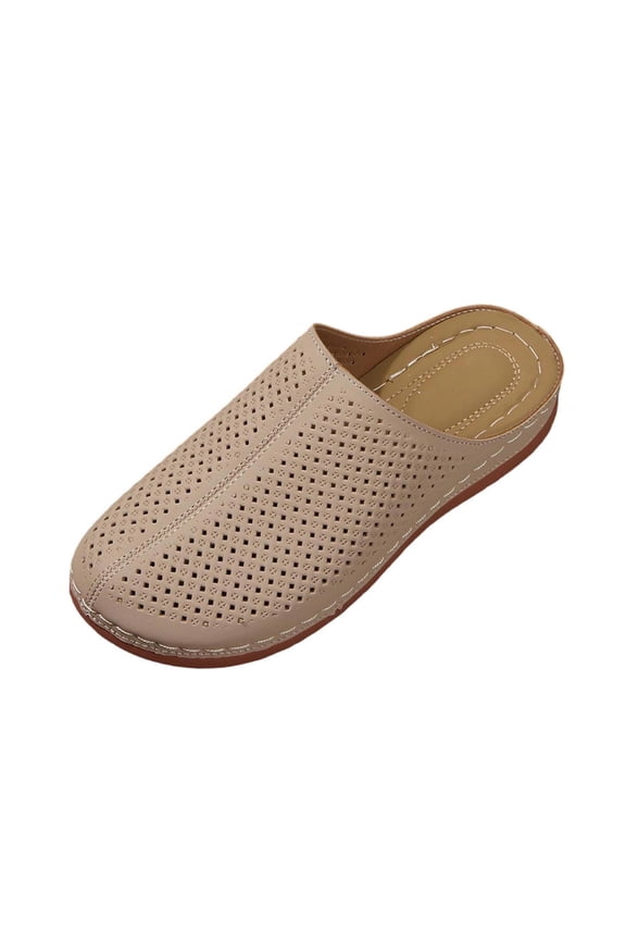 Shoes for Women Clogs Sandals: Comfortable Closed Toe Wedge Shoes Sling-Back Walking Mules with Arch Support