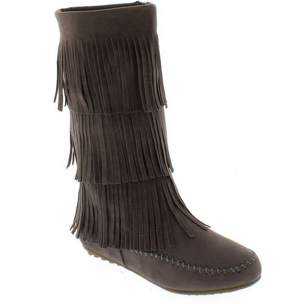 Shoes of Soul Women s Fringe Boots Walmart