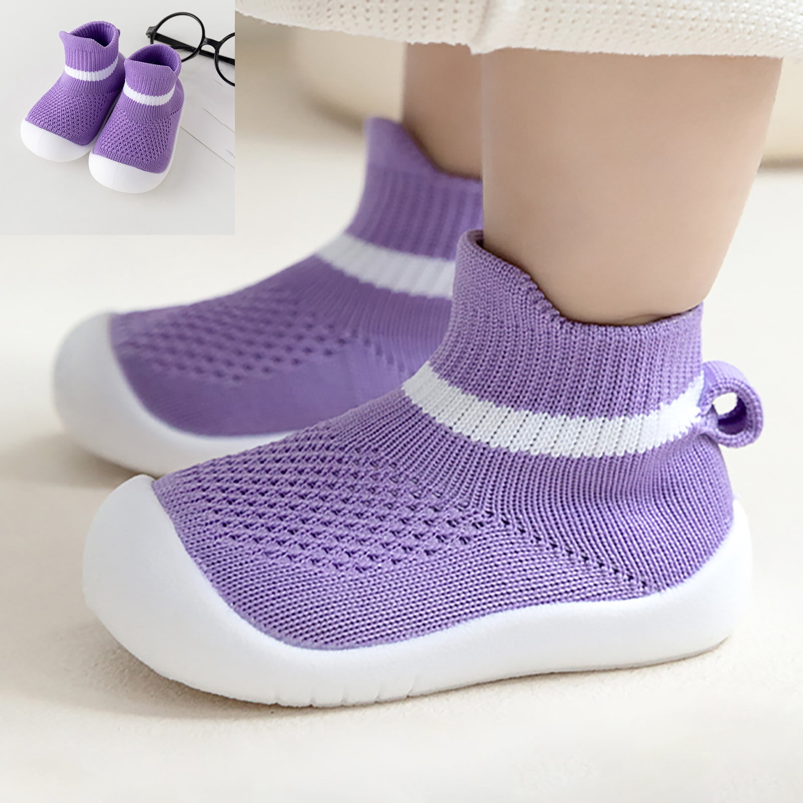 Shoes with Grip Slipper First Slippers Boys Sock Shoes Toddler Baby ...