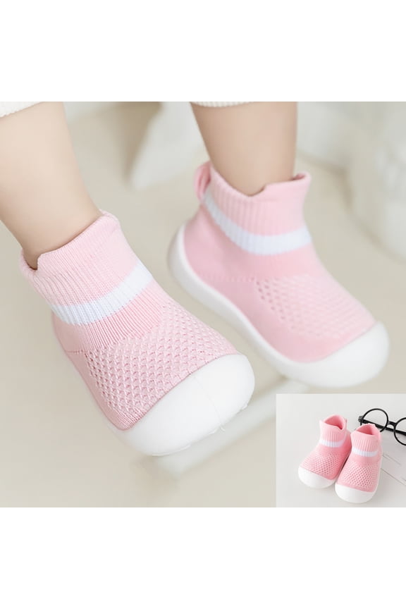 Shoes with Soft Rubber Soles Sneakers Breathable for Boys Girls Walking Toddler Shoes Children's Floor Socks