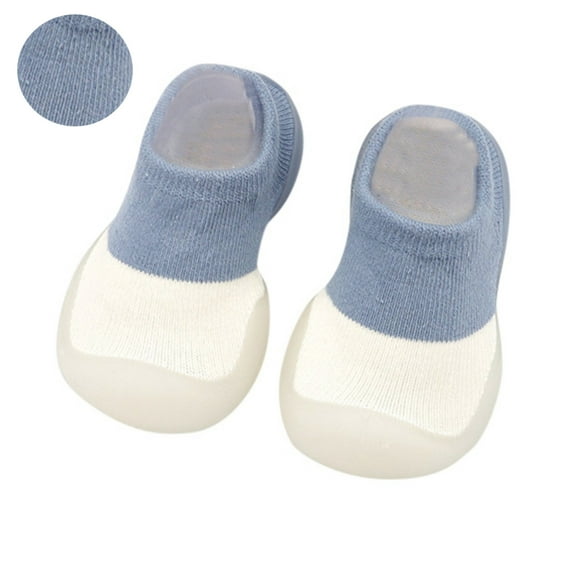 Shoes with Soft Rubber Soles Sneakers Indoor Slipper for Infant Boys Girls Baby Shoes Fall Winter Baby Home Floor