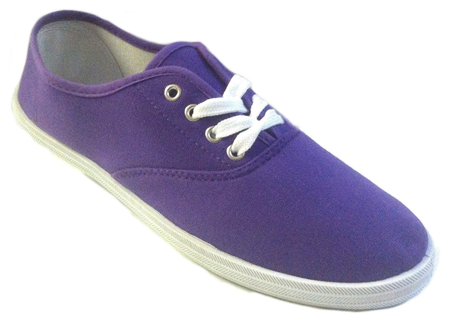 Shoes8teen Womens Canvas Shoes Lace up Sneakers