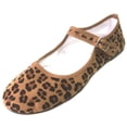 thumbnail image 1 of Shoes8teen Womens Cotton China Doll Mary Jane Shoes Ballerina Ballet Flats, 1 of 5