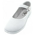 thumbnail image 1 of Shoes8teen Womens Cotton China Doll Mary Jane Shoes 115white6, 1 of 3
