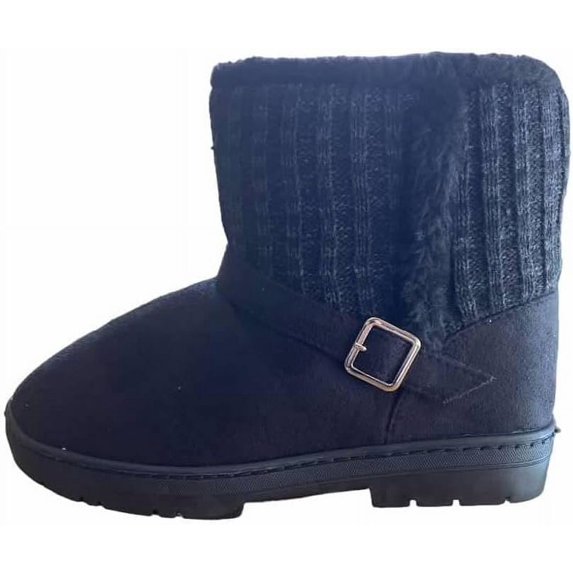 Shoes8teen Womens Platform Boot For Women Fleece Lined