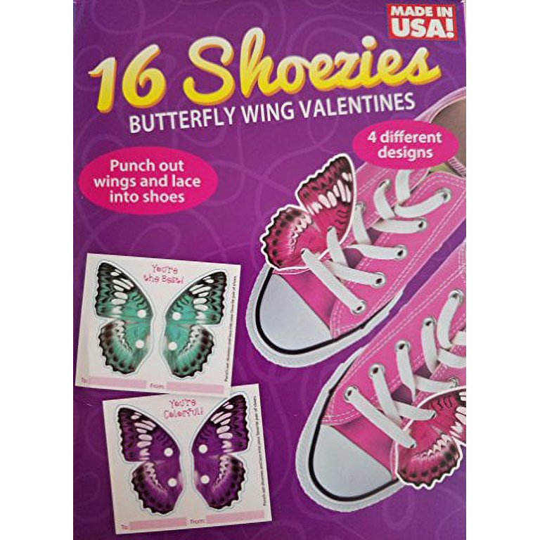 BUTTERFLY - ズアン① Amazon.com | Butterfly Wings Women Shoes Shine Silver