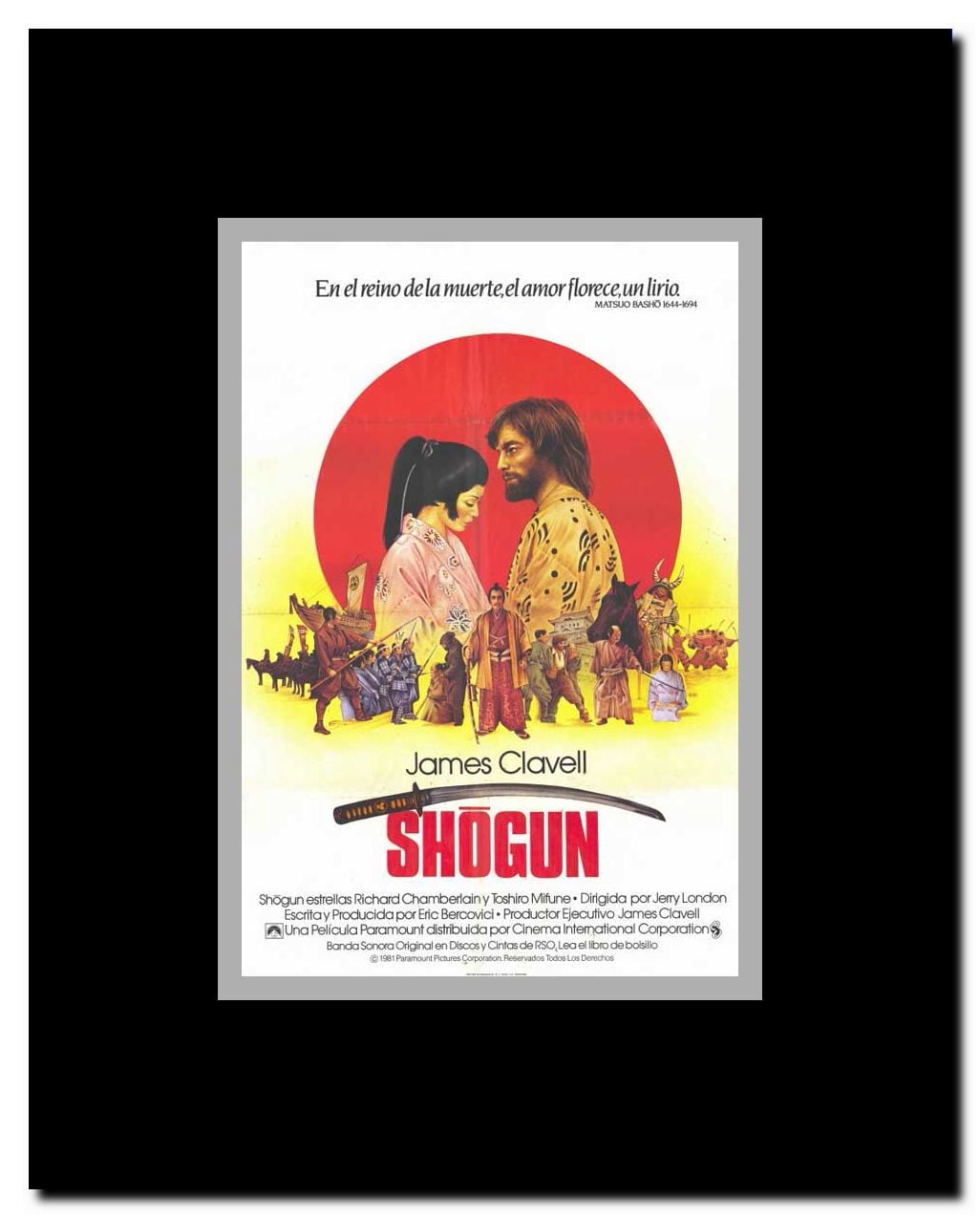 Shogun Framed Movie Poster