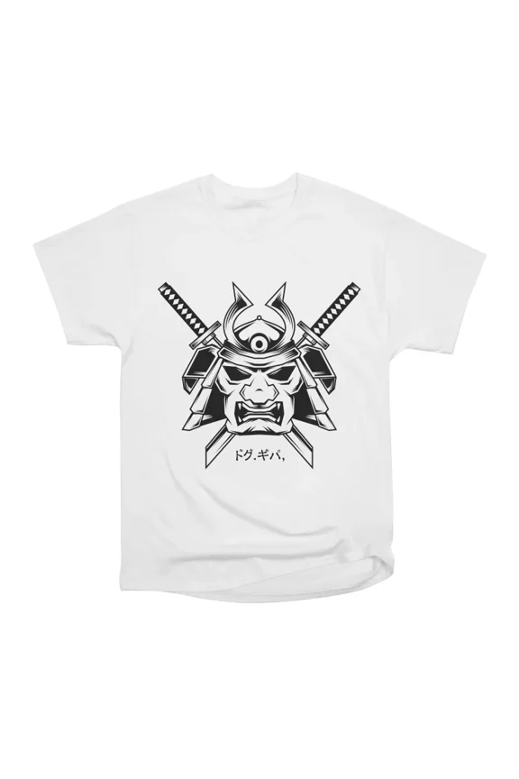 Shogun Knight Samurai Face T-Shirt Tee Gift For Him Merch For Her Apparel For Friend