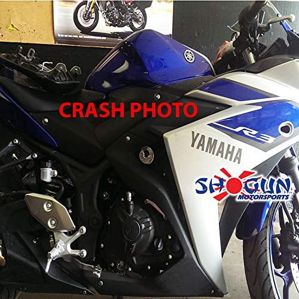 Shogun USA Made Yam YZF-R3 YZF R3 2015 2016 2017 2018 Black No Cut ...