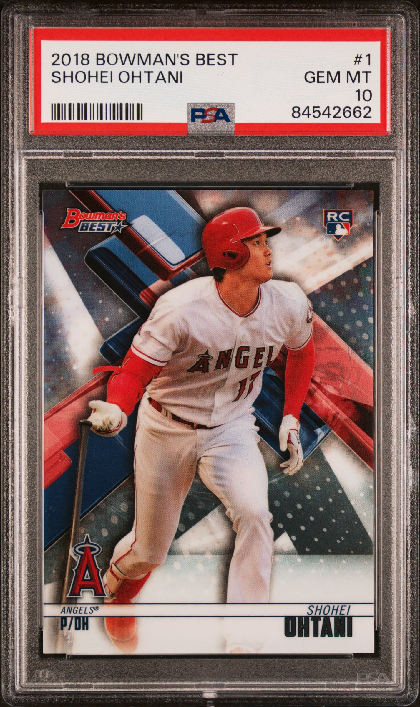 2018 FINEST ROOKIE SHOHEI OHTANI 大谷翔平 PSA10 Shohei Ohtani 2018 