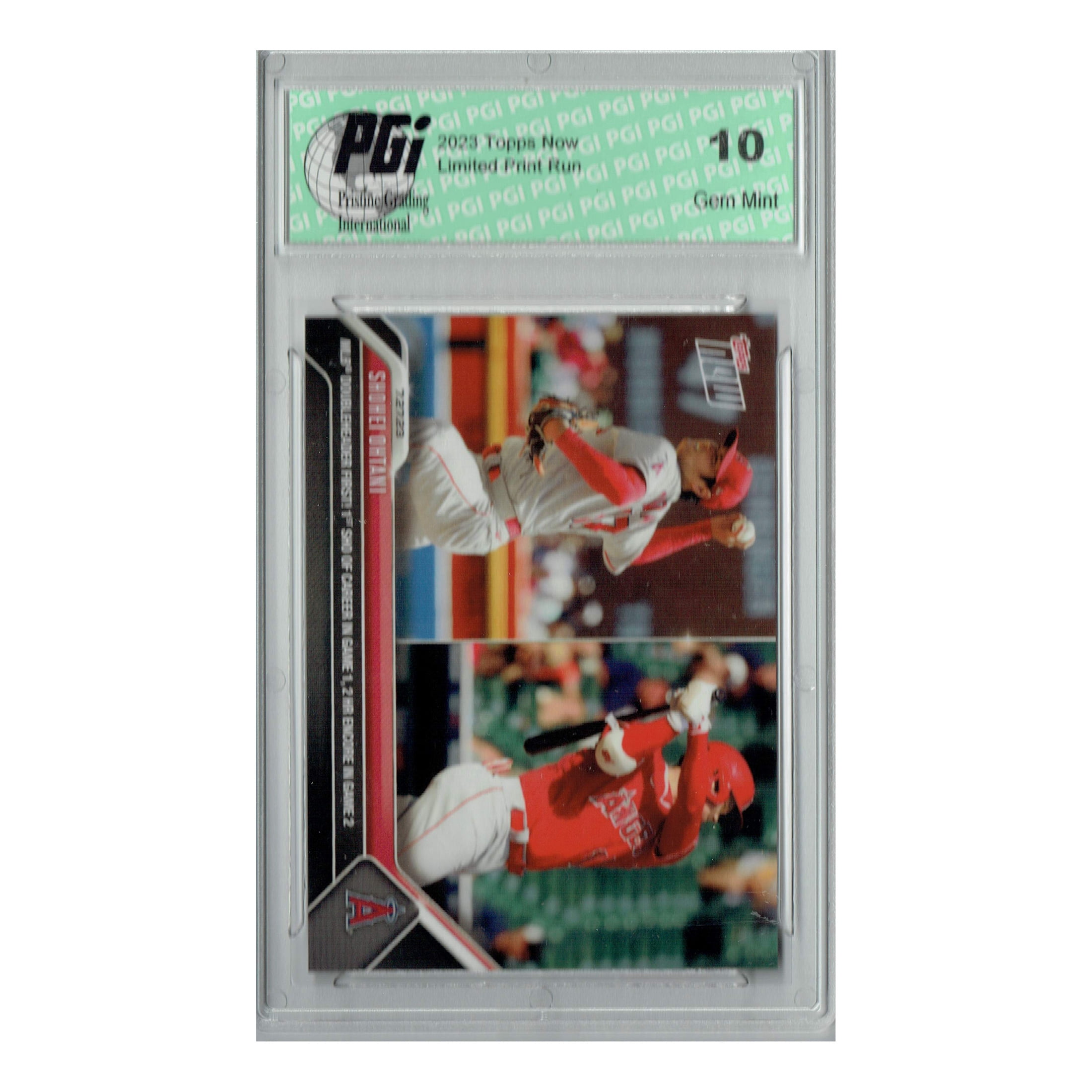 Shohei Ohtani 2023 Topps Now #625 Has a Career Day! Rare Card PGI 10 - Walmart.com Shohei Ohtani 2023 Topps Now #625 Has a Career Day! Rare Card PGI 10 - Walmart.com
