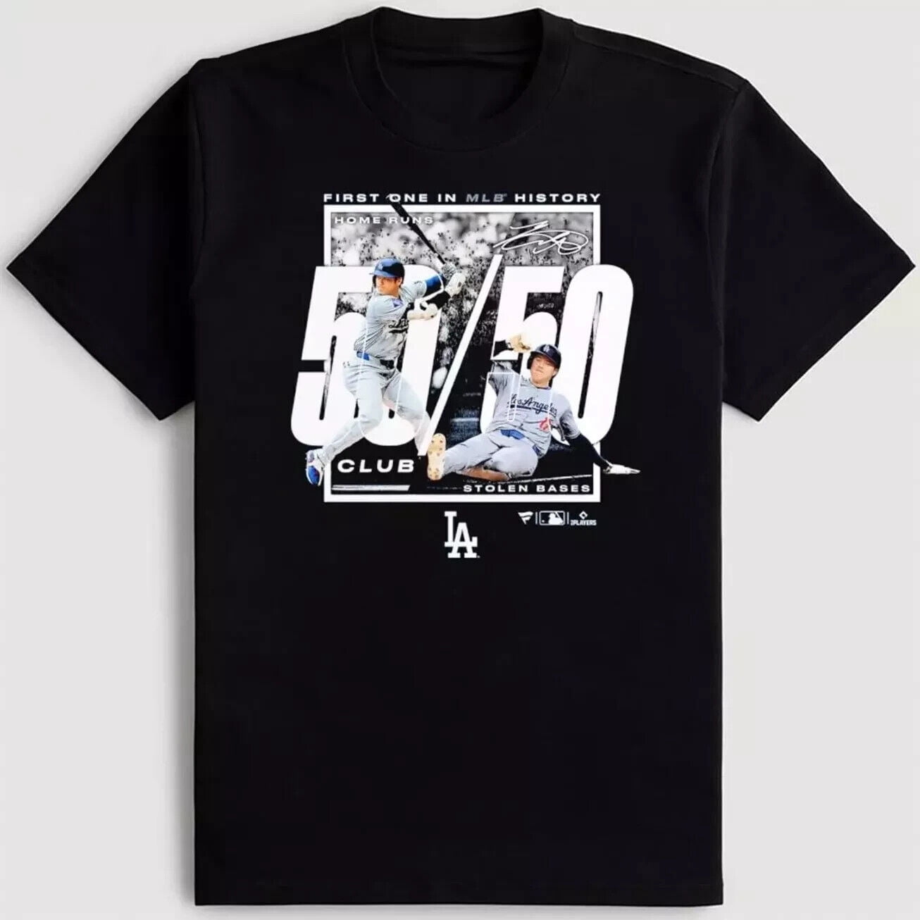 Shohei Ohtani First Ever 5050 Club TShirt Size S5XL