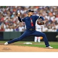 thumbnail image 1 of Shohei Ohtani Los Angeles Angels Unsigned 2021 ASG Pitching Photograph, 1 of 1