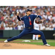 Shohei Ohtani Los Angeles Angels Unsigned 2021 ASG Pitching Photograph