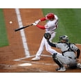 thumbnail image 1 of Shohei Ohtani Los Angeles Angels Unsigned Home Run Photograph, 1 of 1
