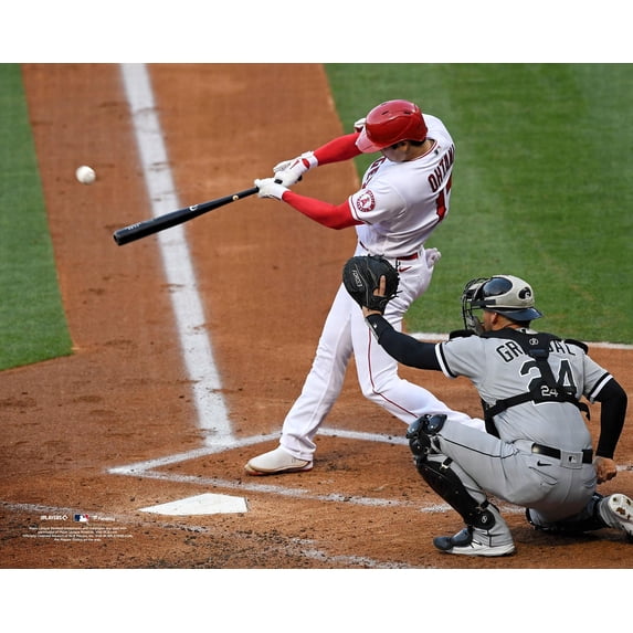 Shohei Ohtani Los Angeles Angels Unsigned Home Run Photograph