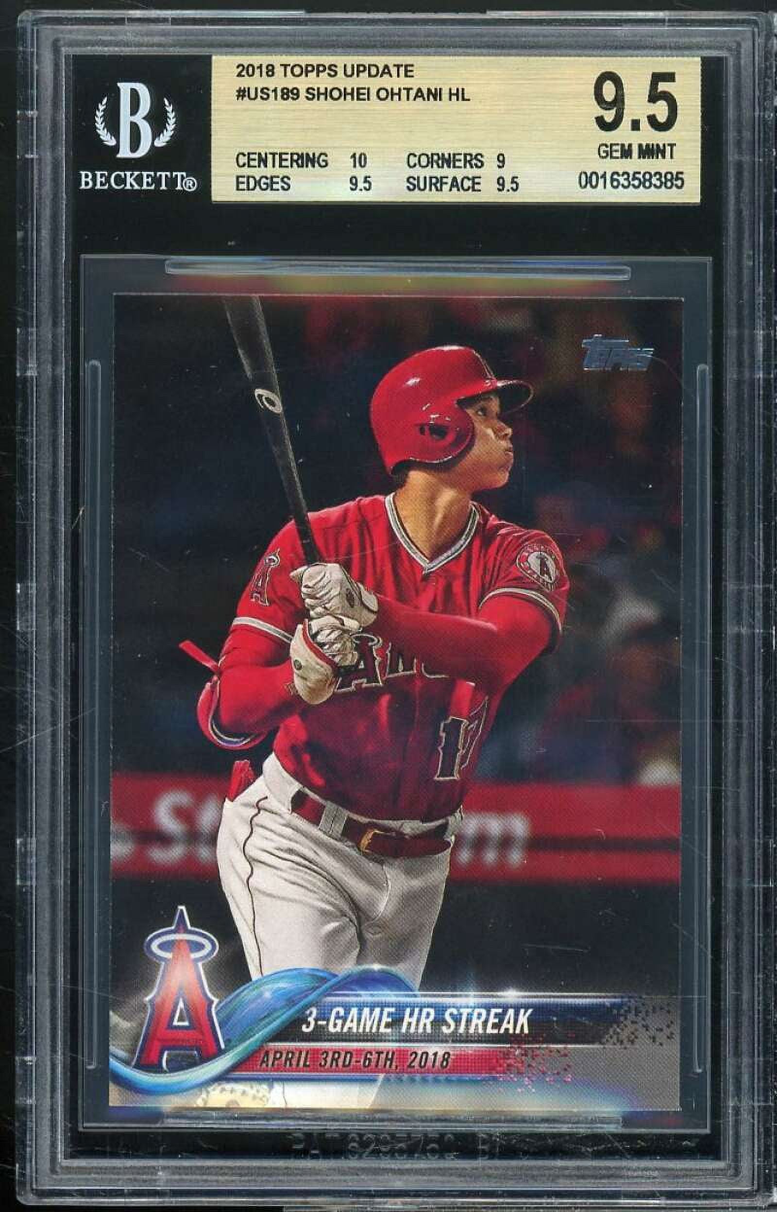 大谷翔平ルーキーカード 2018 Topps Chrome Update 2018 TOPPS UPDATE