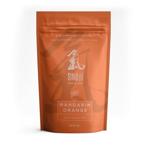 Midwest Sea Salt Company Natural Matcha Green Tea Face & Body Scrub w/ Mandarin Grapefruit Essential Oil