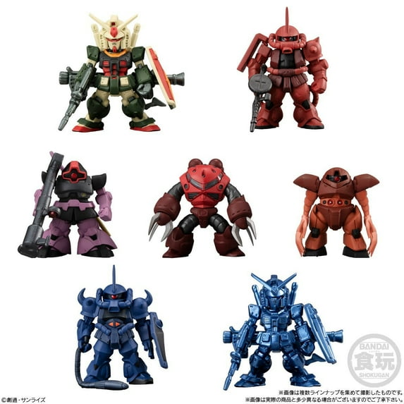 Shokugan Converge FW Gundam Converge Movie Box of 10 Figures (Visual Selection)