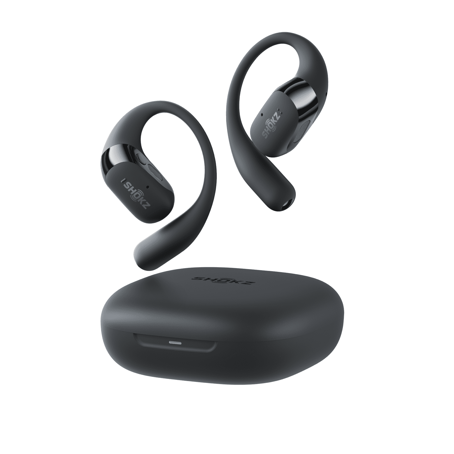 Shokz, OpenEar Headphones, Dolby Audio, Water-Resistant, Black