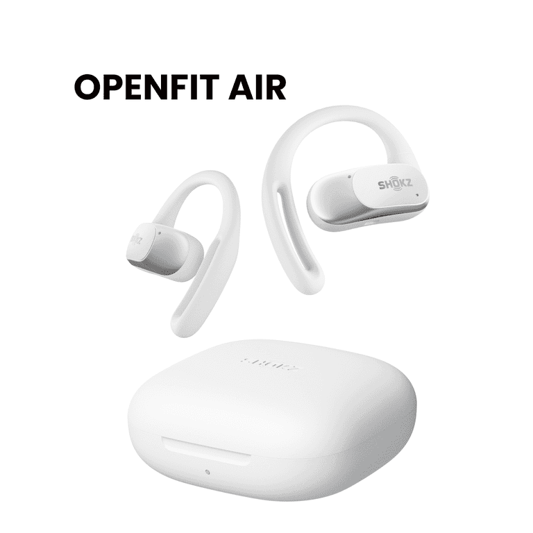 【新品】SHOKZ OPENFIT AIRオープンフィット エアー　ホワイト SHOKZ OpenFit Air - Bluetooth Earphones, True Wireless