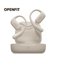 thumbnail image 1 of Shokz OpenFit - Open-Ear True Wireless Bluetooth Headphones with Microphone, Earbuds with Earhooks, Sweat Resistant, Fast Charging, 28HRS Playtime, Beige, 1 of 9