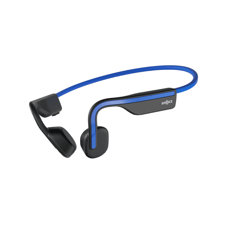 Shokz, Bone Conduction Bluetooth Headphones, OpenMove, for Sports blue ...